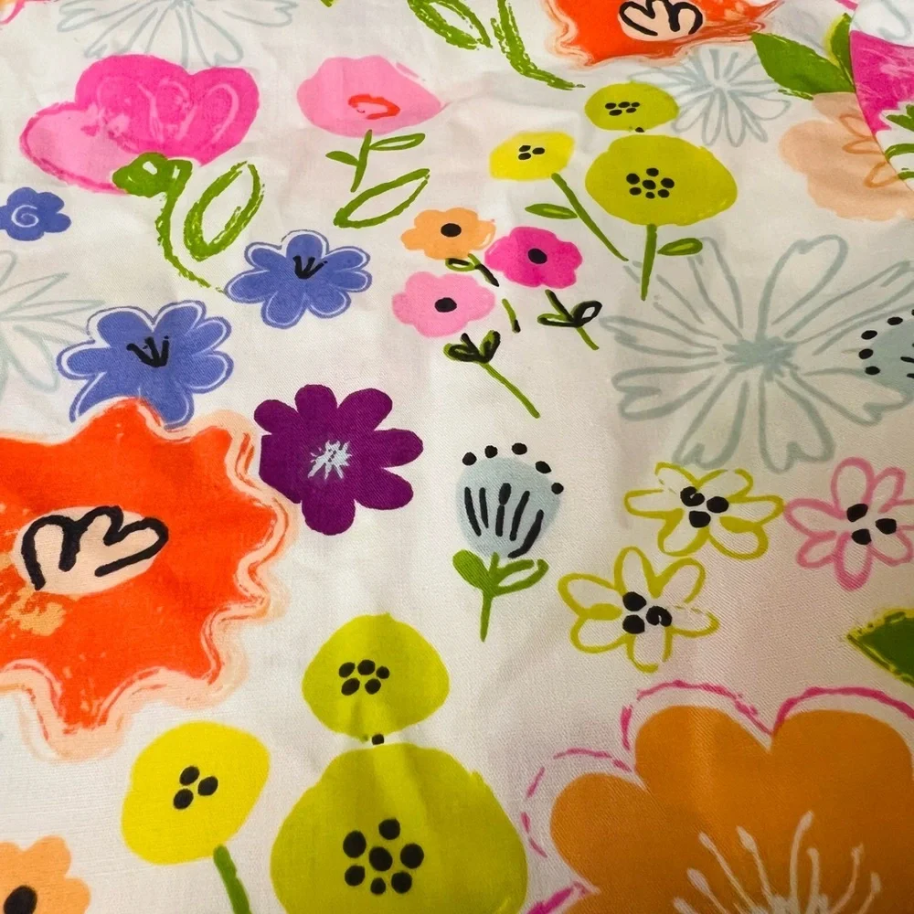 Boppy Floral Nursing Pillow Cover in Pink, Orange, Yellow, Green, Purple Florals
